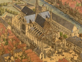 Удивительные сооружения средневекового Парижа
