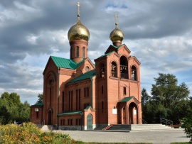 Храм всех святых поселка Зырянка