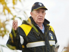 Хозяин промысла Евгений Большагин