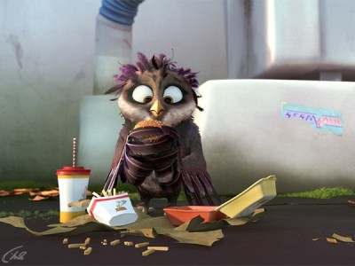 Трио в перьях