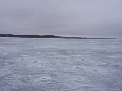 Подледная рыбалка на Цимлянском водохранилище