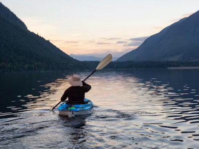 Гонка на Каное по горным рекам Шотландии