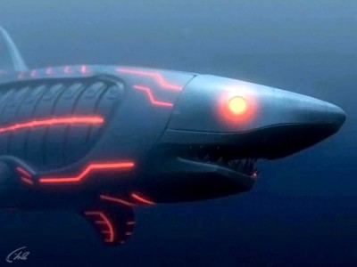 Акула-робот