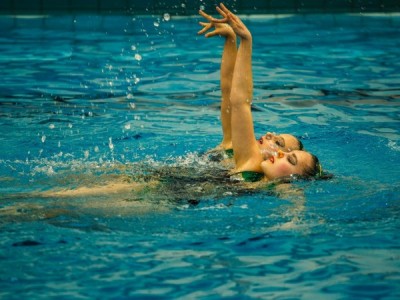 Синхронное плавание. Кубок мира. Дуэты. Женщины. Произвольная программа. Трансляция из Франции