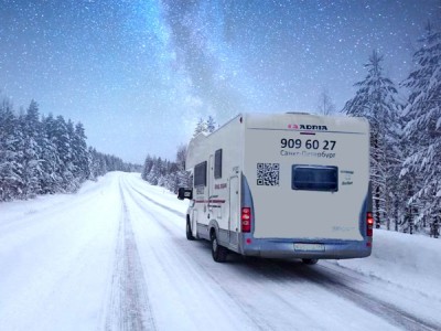 Я, зима и автодом