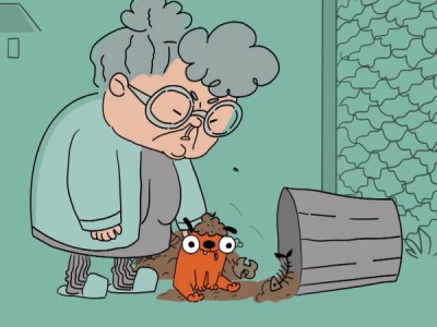 Глупая собака