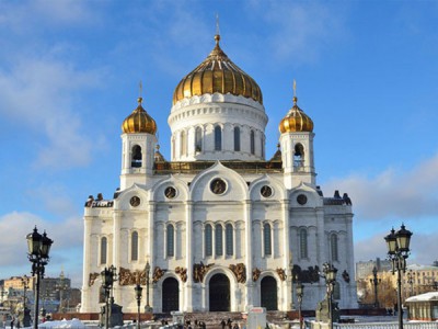 Великая Рождественская Вечерня. Трансляция из Храма Христа Спасителя