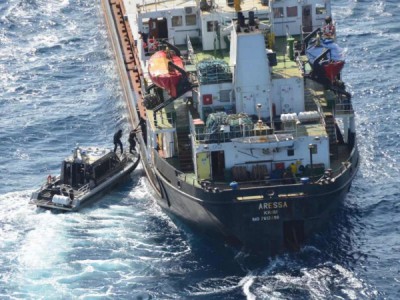 Голландская береговая охрана в Карибском море