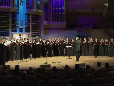Московский Рождественский фестиваль духовной музыки. Екатерина Мельникова, Алексей Пузаков и Московский Синодальный хор