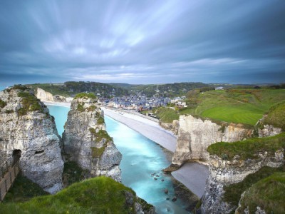 Нормандия. Земля, созданная людьми и природой. Вид сверху