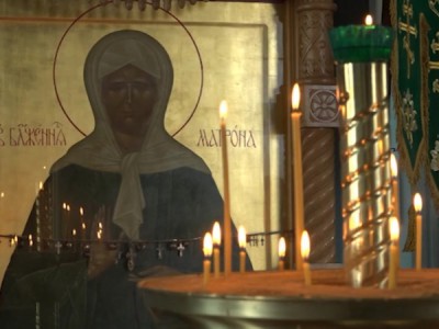 Радуйся, предобрая блаженная Матрона