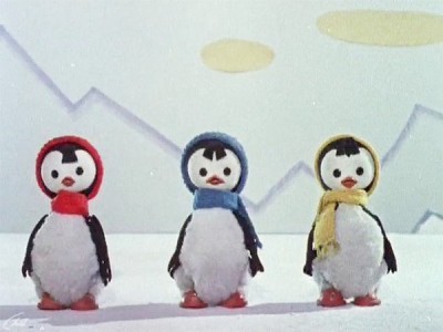Три пингвина