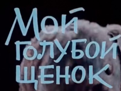 Мой голубой щенок