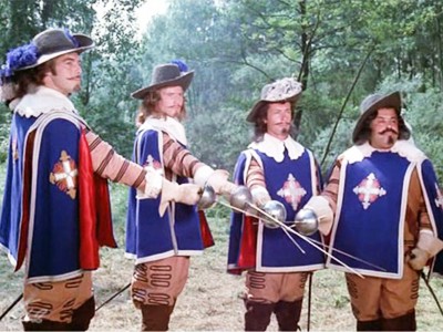 4 мушкетера Шарло