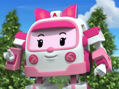 Робокар Поли: Уроки безопасности с Эмбер