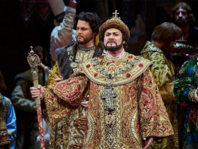 Опера Борис Годунов. Постановка Большого театра России