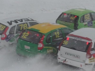 Автоспорт. Кубок России по ледовым гонкам. Обзор 3 этапа — Чебоксары