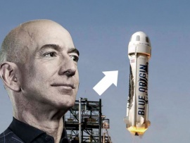 Глава Амазон ДжеффБезос летит в космос на своём корабле