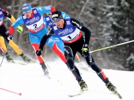 Лыжные гонки. Первый снег