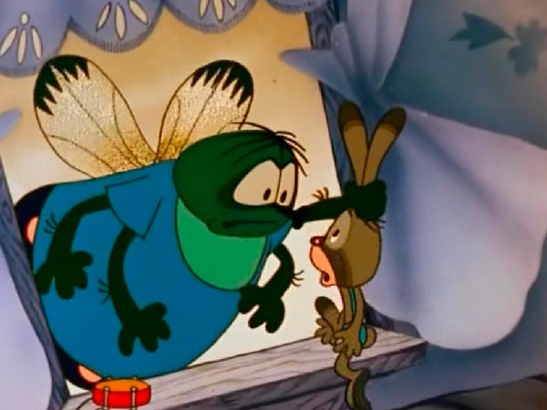 Зайчонок и муха (3)