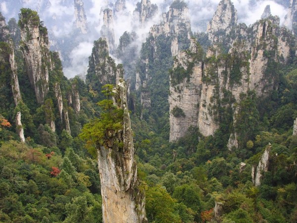 Китай с высоты птичьего полета