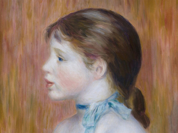 Ренуар и Девочка с голубой лентой
