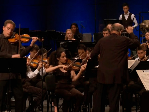 Барток. Шостакович. Оркестр Фестиваля Вербье. Дирижёр — Валерий Гергиев. Солист — Кристоф Барати (скрипка). Фестиваль в Вербье 2019