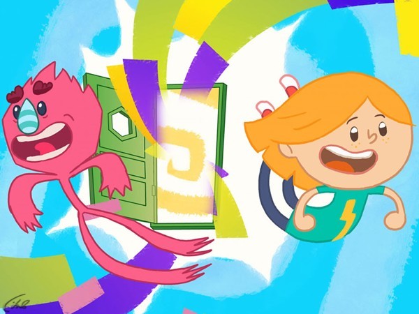 Катя и Эф. Куда-угодно-дверь