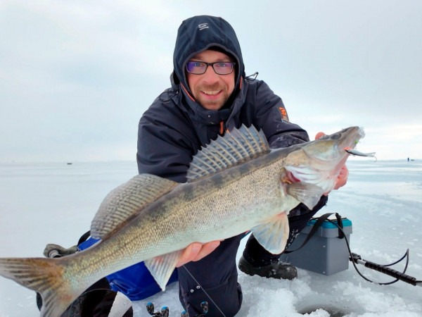 Там, где в Волгу впадает Кама: охота на берша и судака