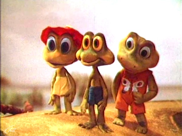 Три лягушонка