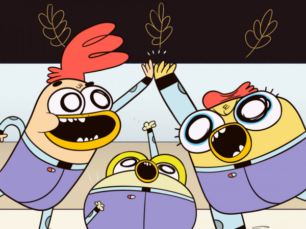 Космические цыплята в космосе