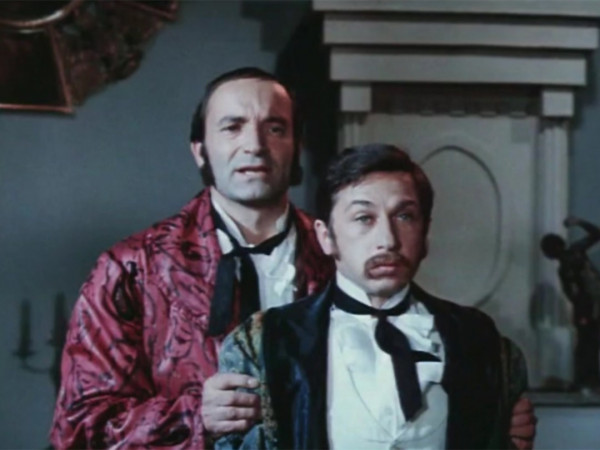 К 200-летию со дня рождения Михаила Салтыкова-Щедрина. Игорь Кваша, Валентин Гафт, Олег Табаков, Андрей Мягков в…