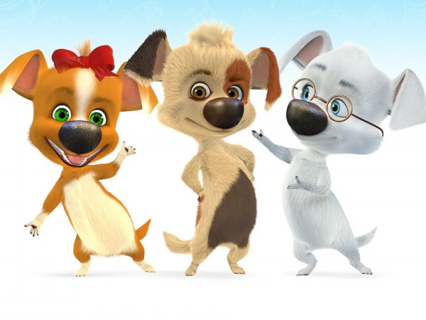 Белка и Стрелка. Озорная семейка