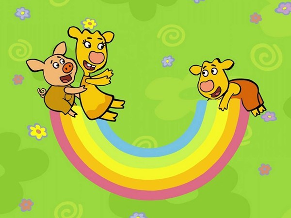 Оранжевая корова