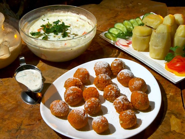 Горский обед в Домбае