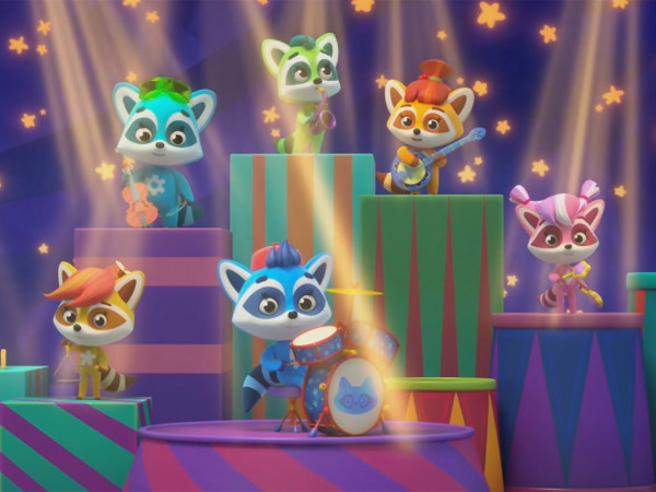 Енотки. Первые слова