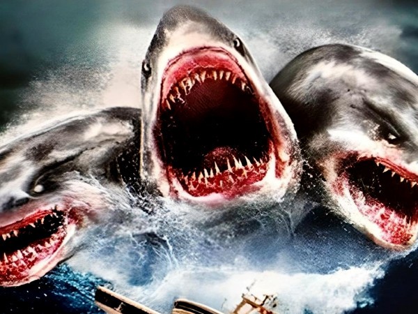 Нападение трёхголовой акулы