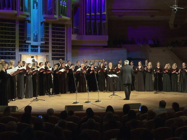 Московский Рождественский фестиваль духовной музыки. Екатерина Мельникова, Алексей Пузаков и Московский Синодальный хор