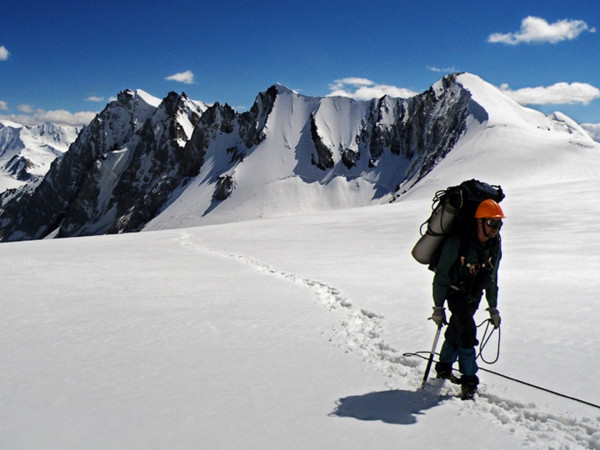Смельчаки в горах Тянь-Шаня