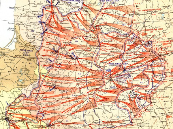 Восход Победы. Багратионовы клещи
