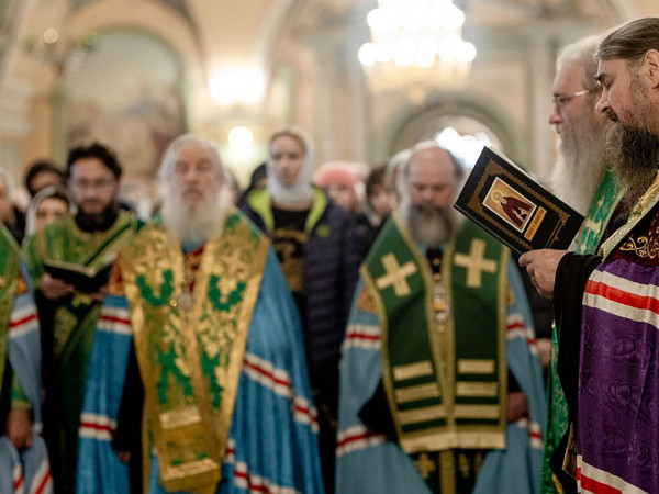Малая вечерня с акафистом преподобному Сергию Радонежскому. Прямая трансляция (2)