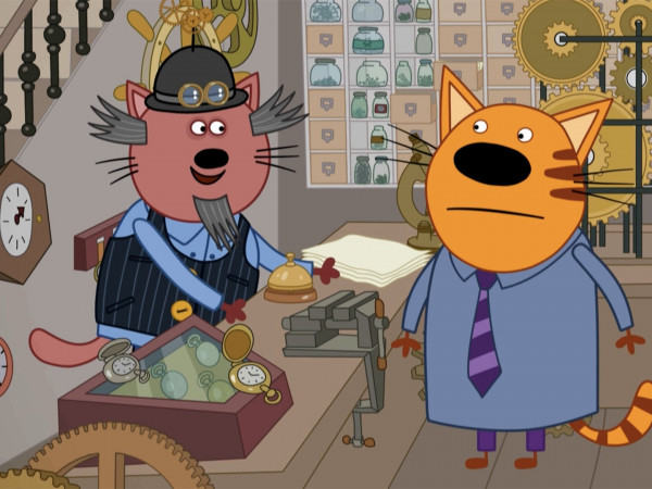 Премьера! Три кота. Путешествие во времени