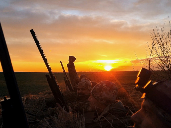 Гусиная охота на болотах с Евгением Шеляпиным (2)