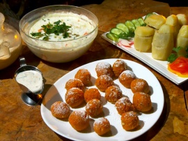 Горский обед в Домбае