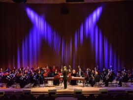 80 лет Академическому оркестру русских народных инструментов имени Н.Н. Некрасова телерадиоцентра Орфей. И песня в сердце отзовётся, как эхо памяти живой. Юбилейный концерт. Дирижёр Евгений Волчков