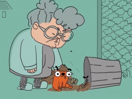 Глупая собака