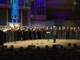 Московский Рождественский фестиваль духовной музыки. Екатерина Мельникова, Алексей Пузаков и Московский Синодальный хор