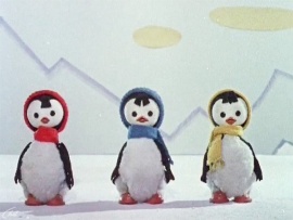 Три пингвина