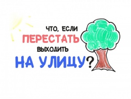 Что, если перестать выходить на улицу?