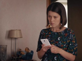 Аметистовая серёжка